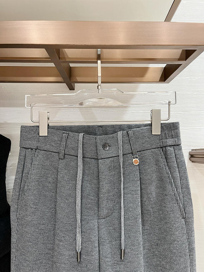 最高級ロロ・ピアーナスーパーコピー ジョガーパンツ ボトムス パンツ ロング丈 ウエストリボン 2525779 ロロピアーナ ジョガーパンツ - 画像 (10)