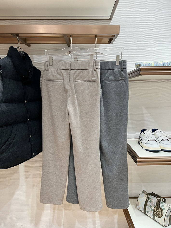 最高級ロロ・ピアーナスーパーコピー ジョガーパンツ ボトムス パンツ ロング丈 ウエストリボン 2525779 ロロピアーナ ジョガーパンツ - 画像 (3)