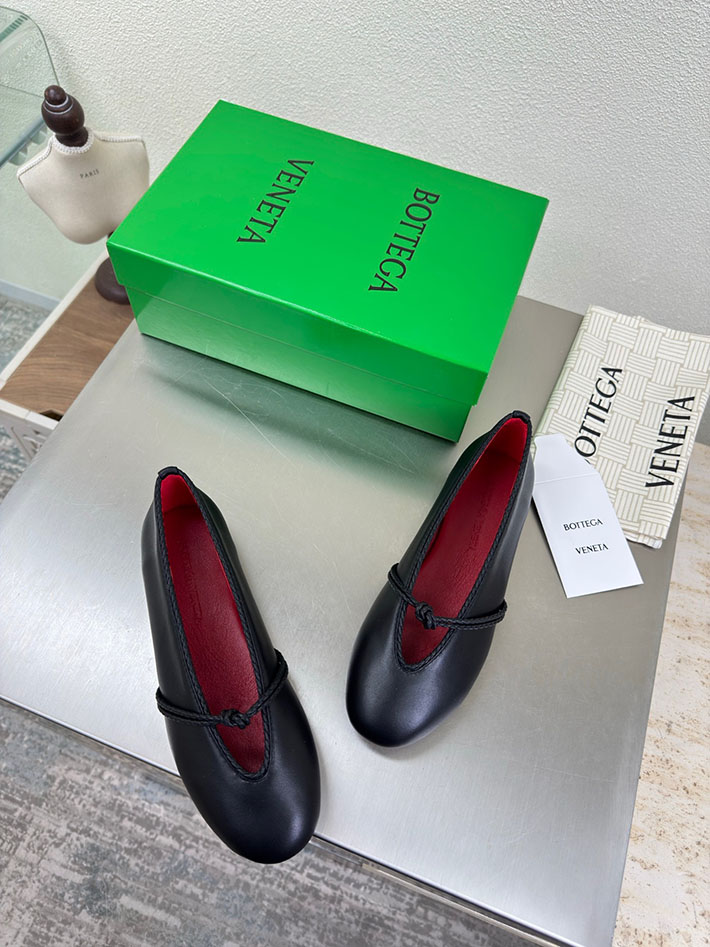 最高級ボッテガスーパーコピー Bottega Veneta ローサ メリージェーン バレリーナ 2627002 ボッテガ 靴 アウトレット - 画像 (8)