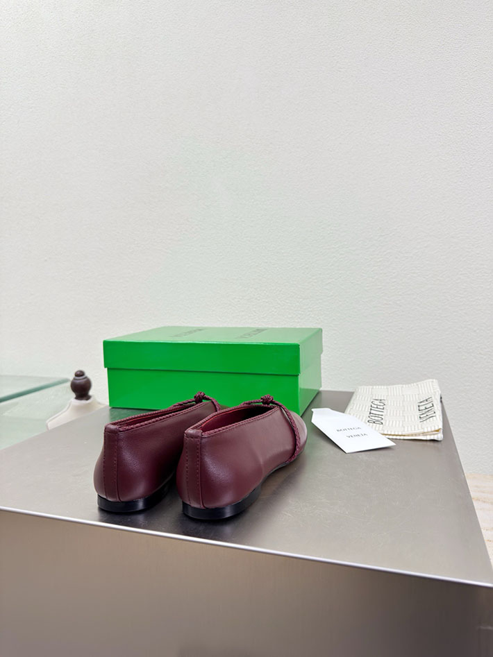 最高級ボッテガスーパーコピー Bottega Veneta ローサ メリージェーン バレリーナ 2627006 バレーシューズ レディース おしゃれ - 画像 (5)