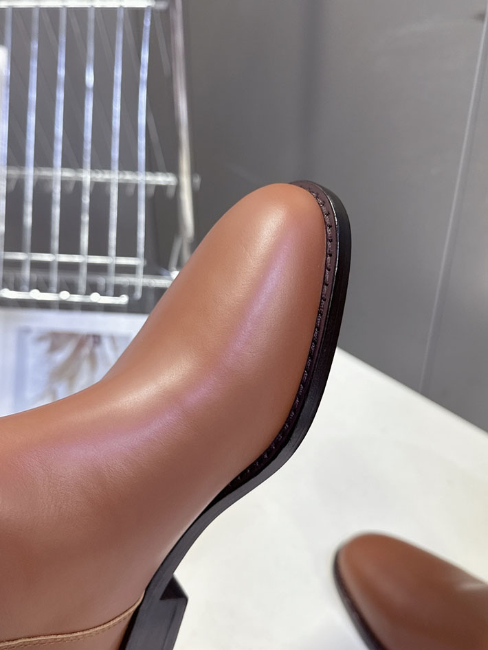 最高級セリーヌスーパーコピー CELINE アナイス ライディングブーツ / カーフスキン 365285231C.18TO セリーヌ ブーツ コーデ - 画像 (6)