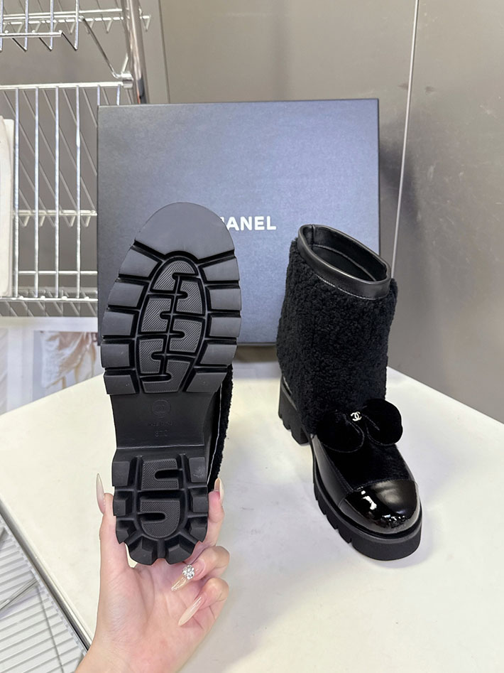最高級シャネルスーパーコピー CHANEL ショート ブーツ G46636-B21528-94305 シャネル ブーツ 2026 - 画像 (5)
