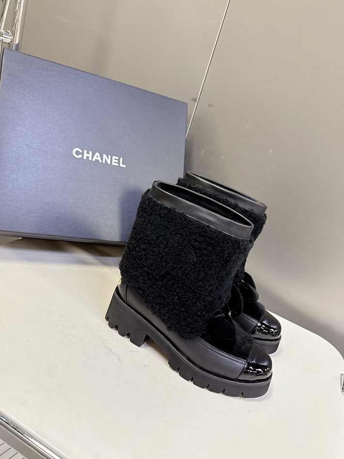 最高級シャネルスーパーコピー CHANEL ショート ブーツ G46636-B21528-94305 シャネル ブーツ 2026 - 画像 (3)