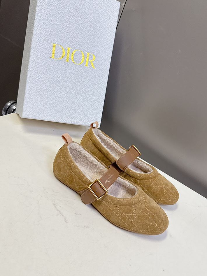 最高級ディオールスーパーコピー DiorAlps Dior Frost バレリーナ KCF040CSX_S43M Dior バレエシューズ - 画像 (3)