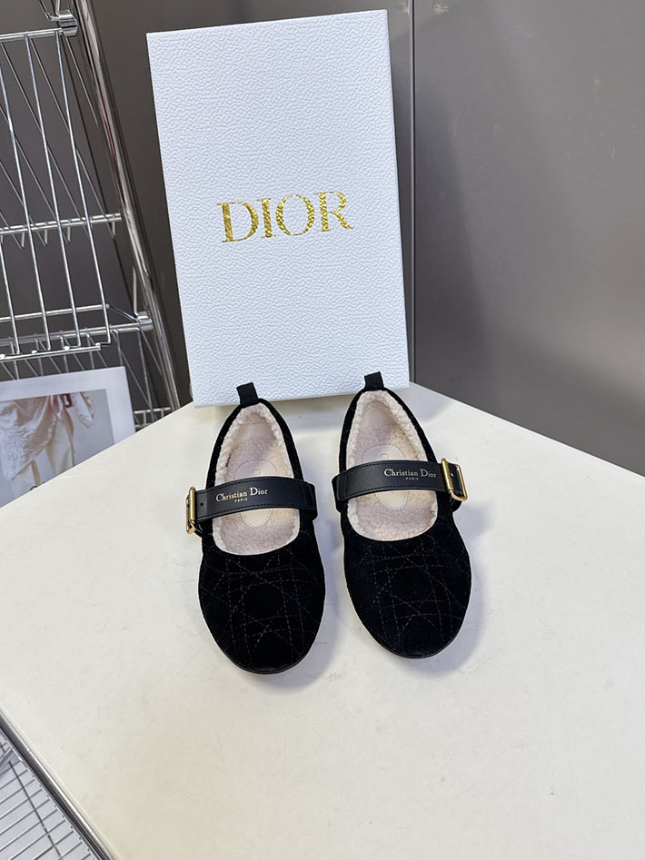 最高級ディオールスーパーコピー DiorAlps Dior Frost バレリーナ KCF040CSX_S900 dior フラットシューズ - 画像 (4)