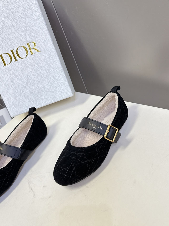最高級ディオールスーパーコピー DiorAlps Dior Frost バレリーナ KCF040CSX_S900 dior フラットシューズ - 画像 (2)