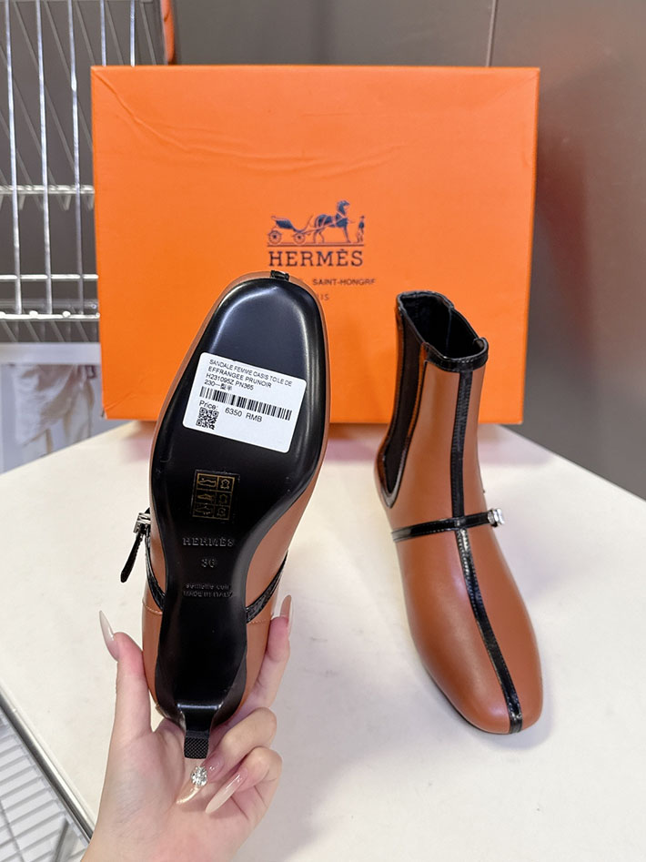 最高級エルメススーパーコピー HERMES ショートブーツ ロリータ 40 H252045Z A3360 エルメス ショートブーツ レディース - 画像 (5)