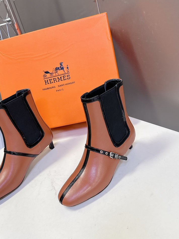 最高級エルメススーパーコピー HERMES ショートブーツ ロリータ 40 H252045Z A3360 エルメス ショートブーツ レディース - 画像 (2)