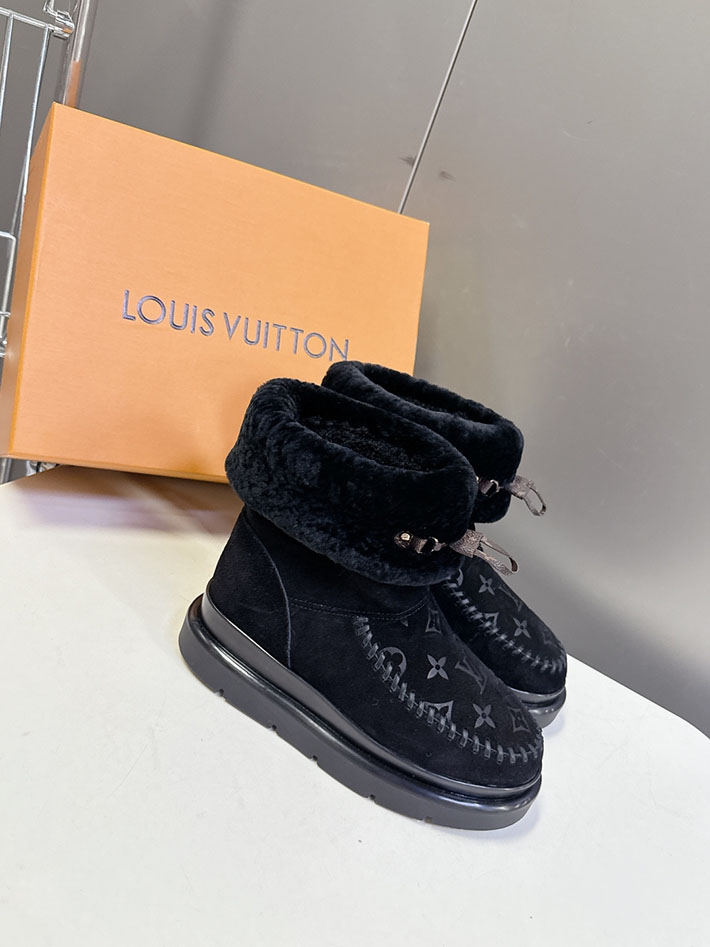 レディース 最高級ルイヴィトンスーパーコピー LV コルティナ アンクルブーツ 1AIUEA ルイヴィトン ブーツ レディース - 画像 (9)