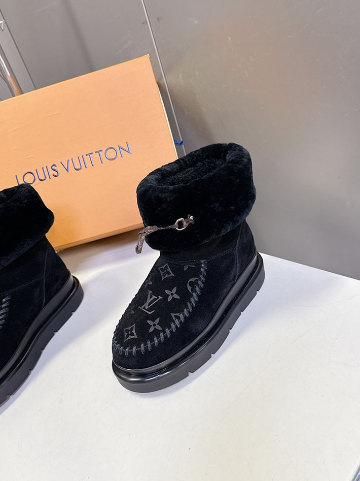 レディース 最高級ルイヴィトンスーパーコピー LV コルティナ アンクルブーツ 1AIUEA ルイヴィトン ブーツ レディース - 画像 (8)
