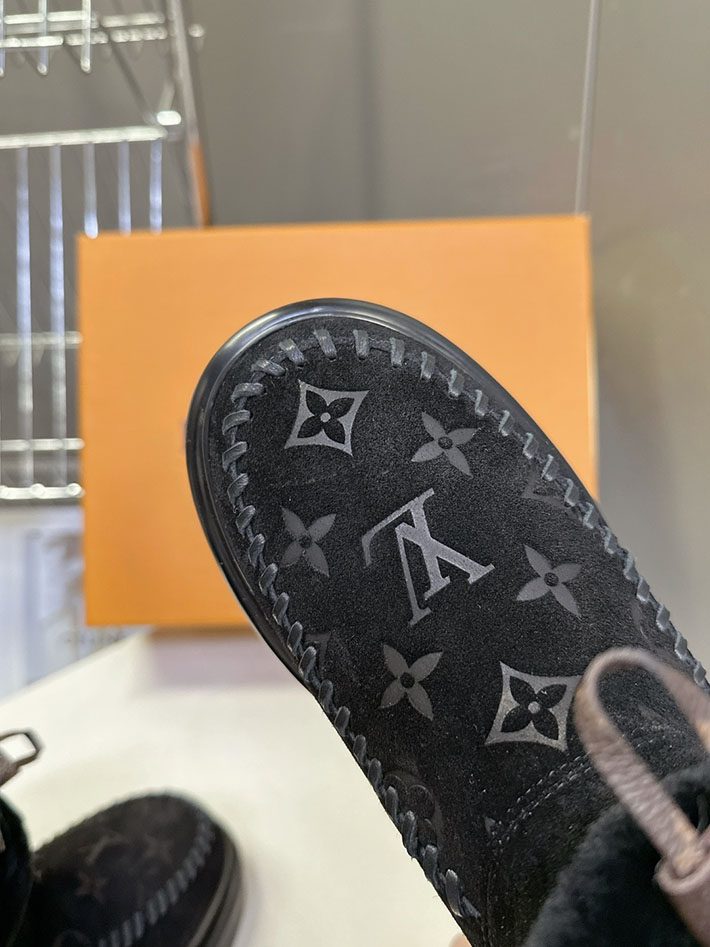 レディース 最高級ルイヴィトンスーパーコピー LV コルティナ アンクルブーツ 1AIUEA ルイヴィトン ブーツ レディース - 画像 (4)