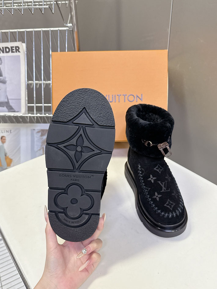 レディース 最高級ルイヴィトンスーパーコピー LV コルティナ アンクルブーツ 1AIUEA ルイヴィトン ブーツ レディース - 画像 (2)