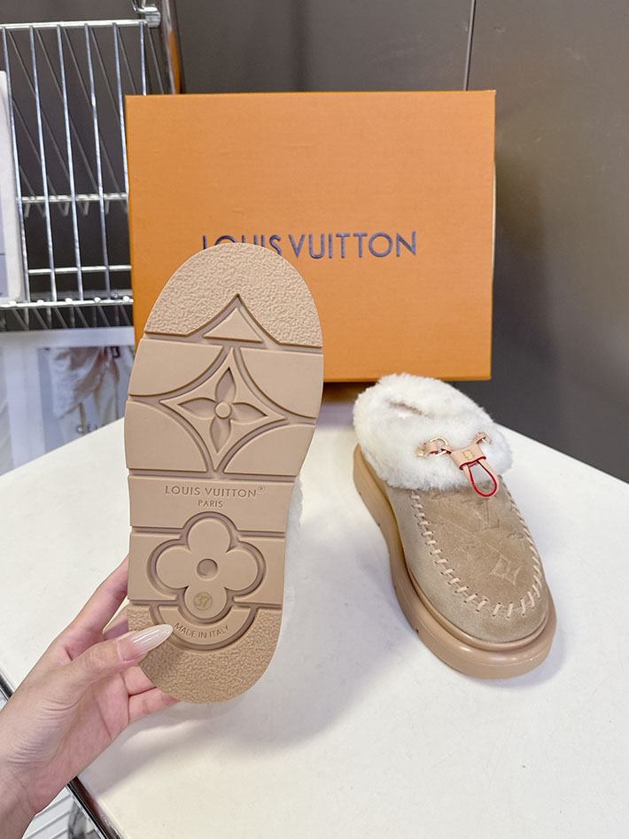 レディース 最高級ルイヴィトンスーパーコピー LV SKI コルティナ ミュール 1AITI2 ルイ ヴィトン 靴 新作 - 画像 (5)