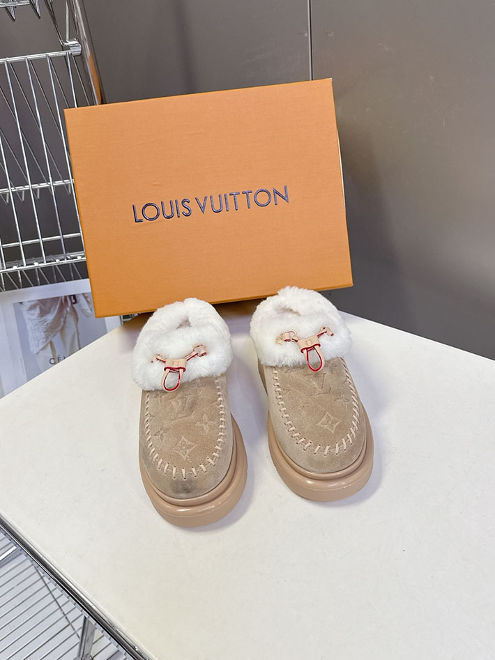 レディース 最高級ルイヴィトンスーパーコピー LV SKI コルティナ ミュール 1AITI2 ルイ ヴィトン 靴 新作 - 画像 (4)