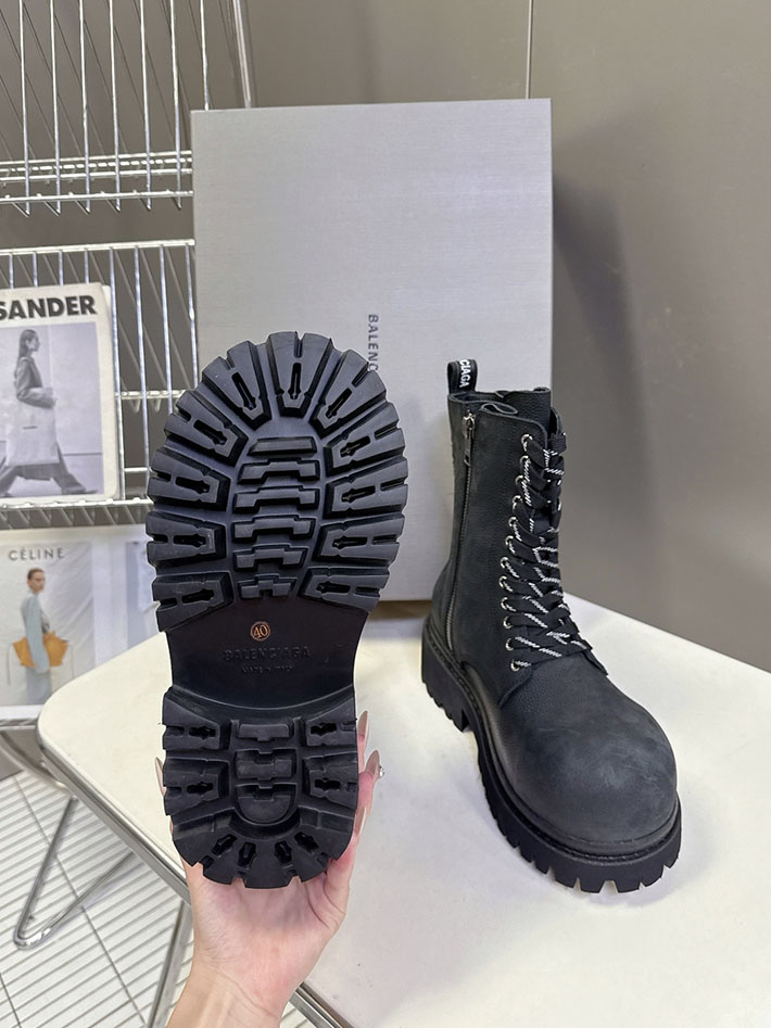 最高級バレンシアガスーパーコピー BALENCIAGA Stomper ジップ付きブーティ ブラック 847309WCB901000 バレンシアガ ブーツ コーデ - 画像 (5)
