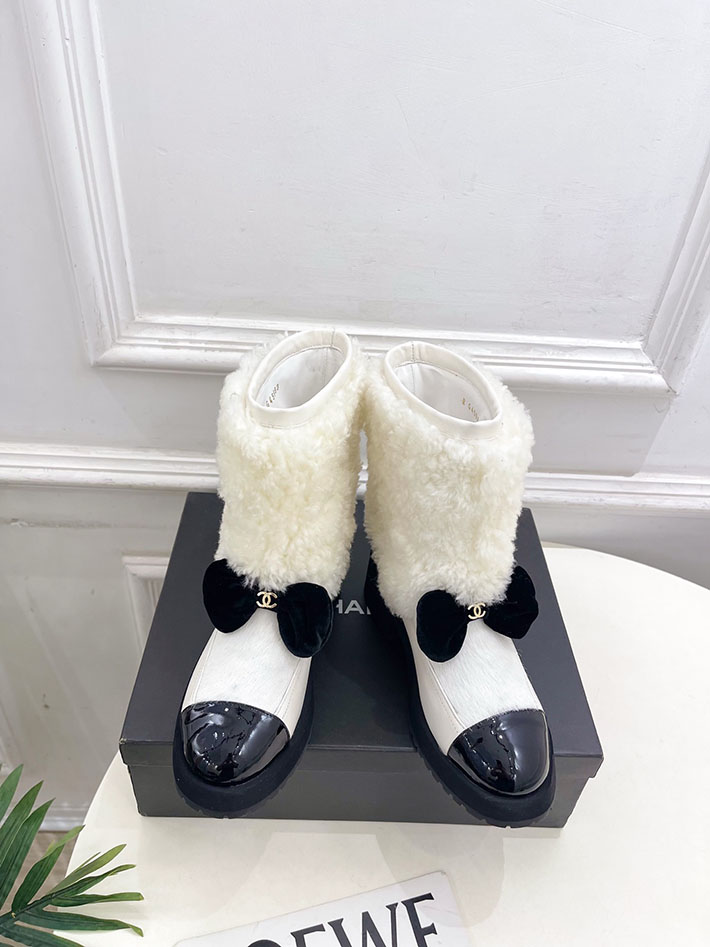 最高級シャネルスーパーコピー CHANEL ショートブーツ CoCo Neige モコモコブーツ 2627266 シャネル ブーツ ショート - 画像 (4)