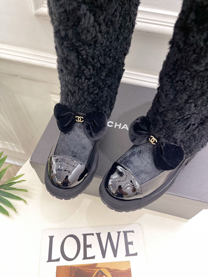 最高級シャネルスーパーコピー CHANEL ロング ブーツ ブラック G46637-B21528-94305 シャネル ロング ブーツ 値段 - 画像 (8)