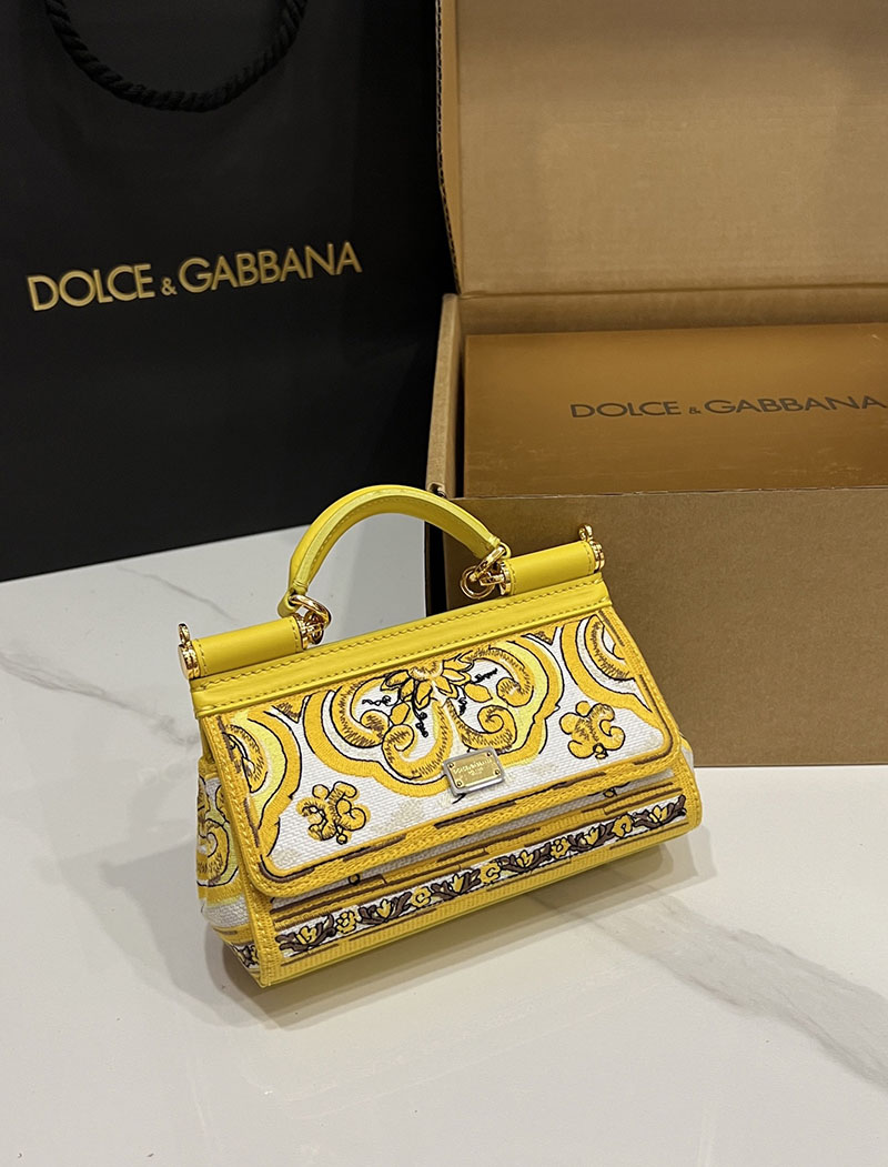 ドルガバ バッグ アウトレット Dolce & Gabbana SICILY ミディアム ハンドバッグ 2526396 ドルチェ&ガッバーナ アウトレット セール - 画像 (9)