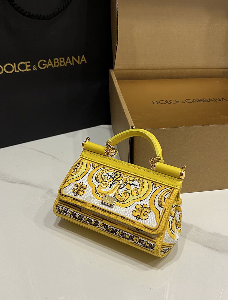 ドルガバ バッグ アウトレット Dolce & Gabbana SICILY ミディアム ハンドバッグ 2526396 ドルチェ&ガッバーナ アウトレット セール - 画像 (8)