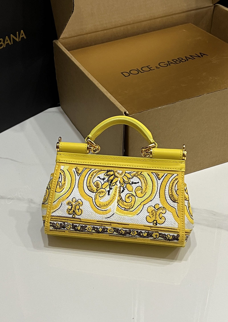 ドルガバ バッグ アウトレット Dolce & Gabbana SICILY ミディアム ハンドバッグ 2526396 ドルチェ&ガッバーナ アウトレット セール - 画像 (7)