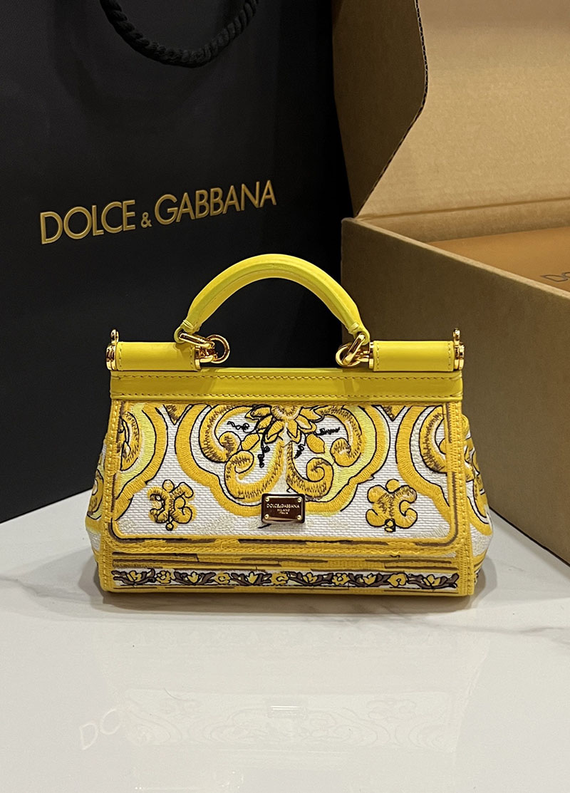 ドルガバ バッグ アウトレット Dolce & Gabbana SICILY ミディアム ハンドバッグ 2526396 ドルチェ&ガッバーナ アウトレット セール - 画像 (5)
