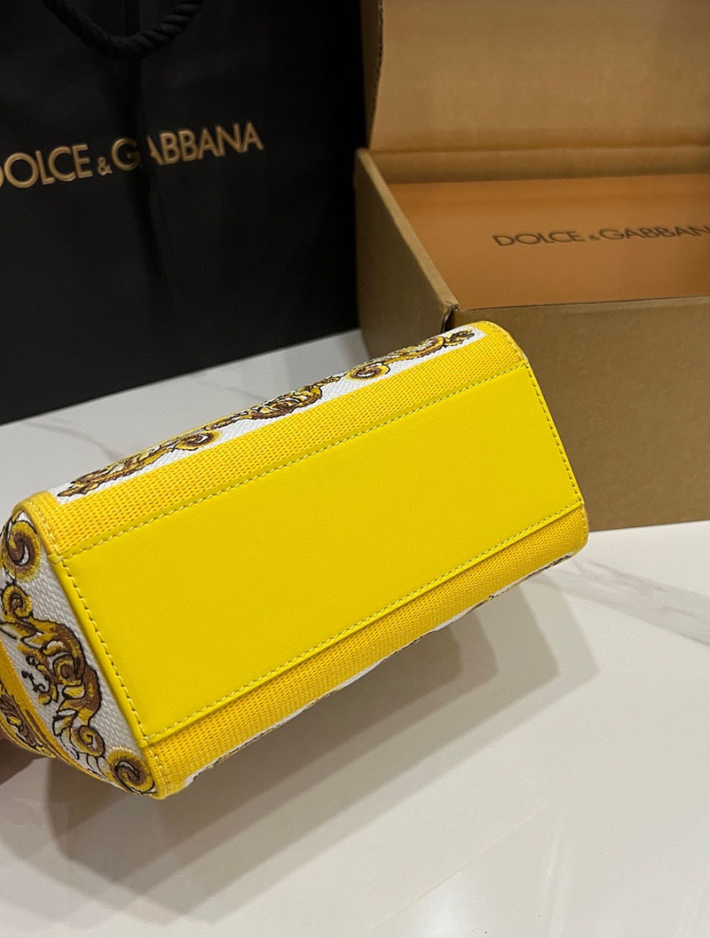 ドルガバ バッグ アウトレット Dolce & Gabbana SICILY ミディアム ハンドバッグ BB6003AW050HG3OB ドルガバ バッグ レディース - 画像 (3)