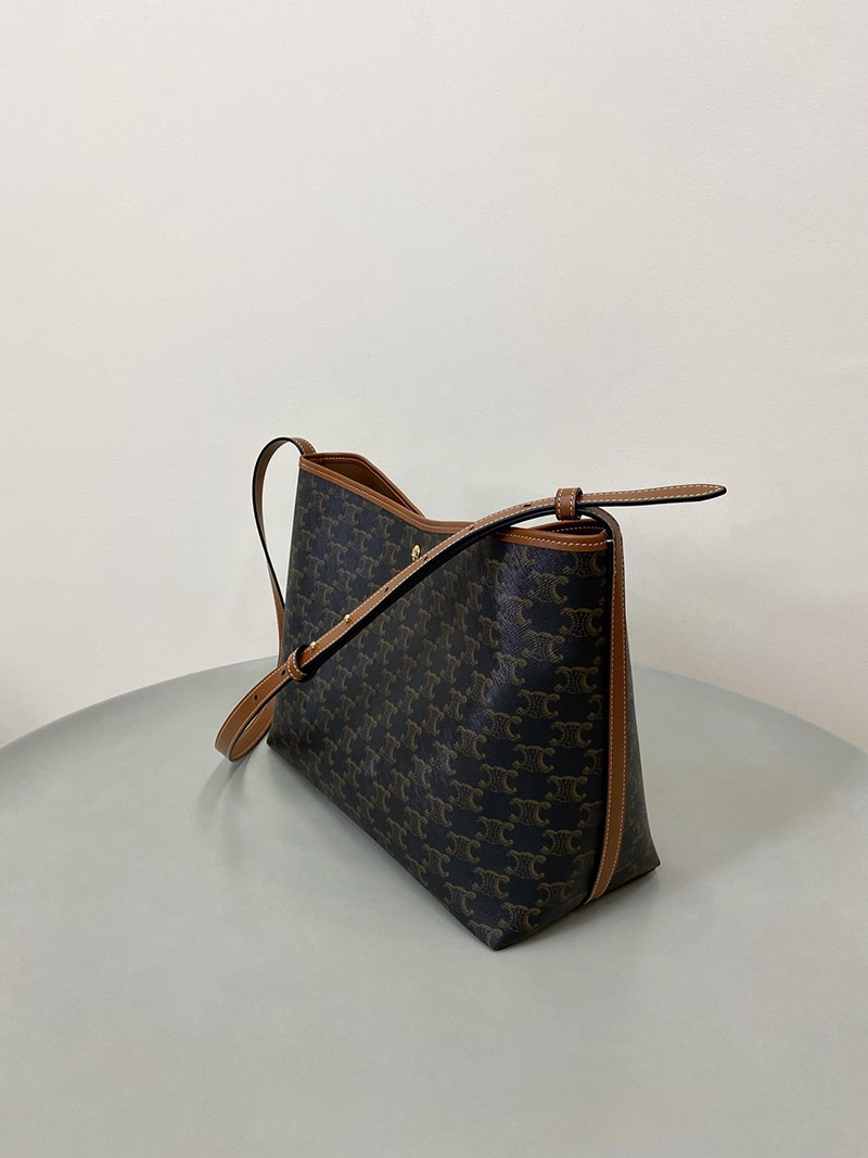 最高級セリーヌスーパーコピー CELINE ソフト ショッパーバッグ カーフスキン タン 123912GXC.04LU セリーヌ バッグ 人気ランキング - 画像 (8)