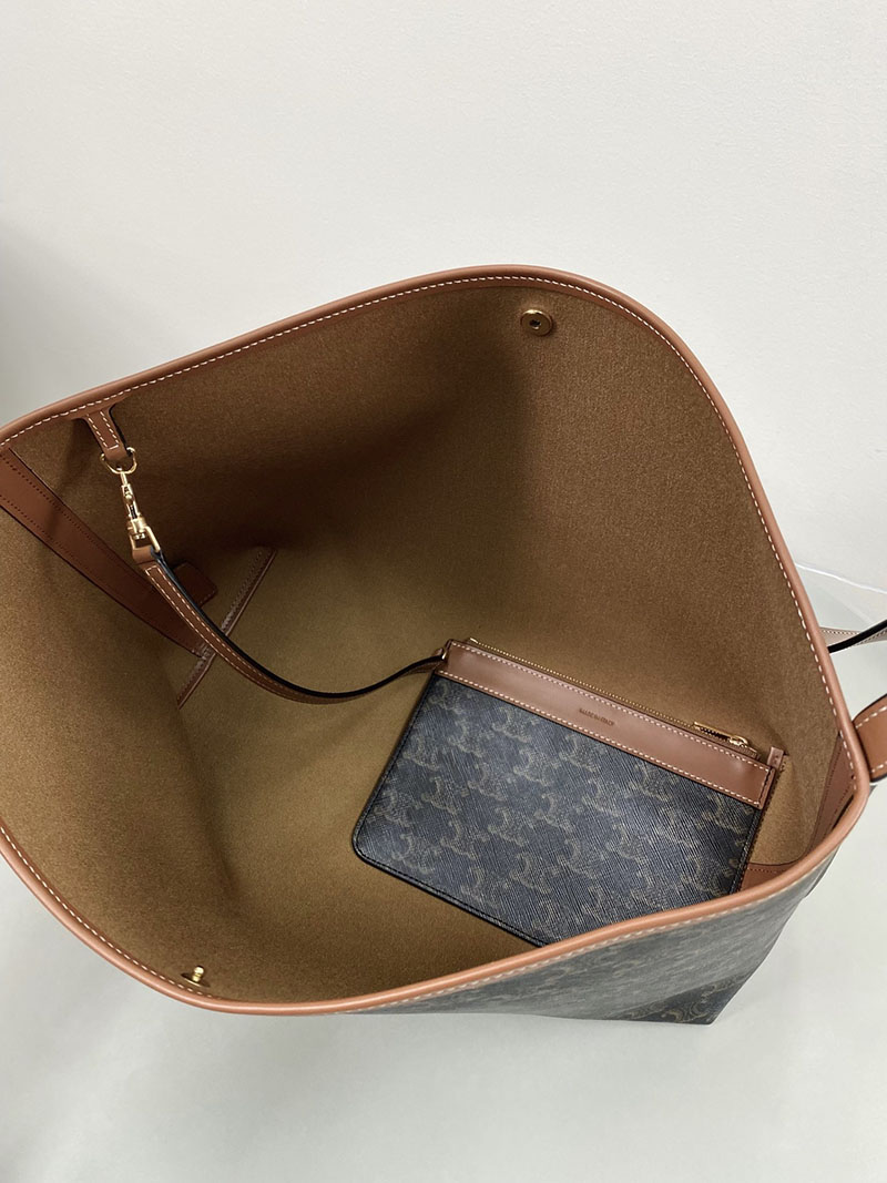 最高級セリーヌスーパーコピー CELINE ソフト ショッパーバッグ カーフスキン タン 123912GXC.04LU セリーヌ バッグ 人気ランキング - 画像 (4)