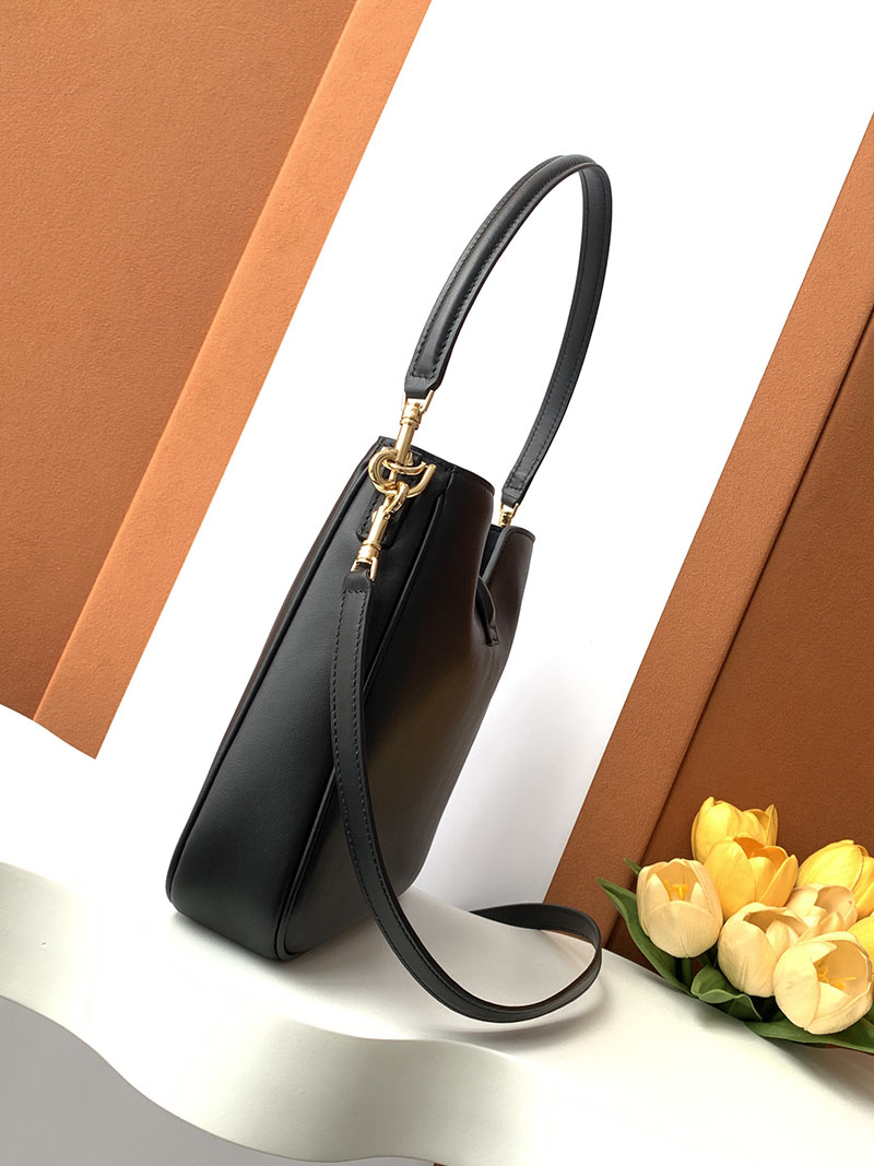最高級セリーヌスーパーコピー CELINE スモール カミーユ 16(セーズ)ソフト バッグ ブラック 120693FX9.38NO セリーヌ バッグ 人気 - 画像 (9)