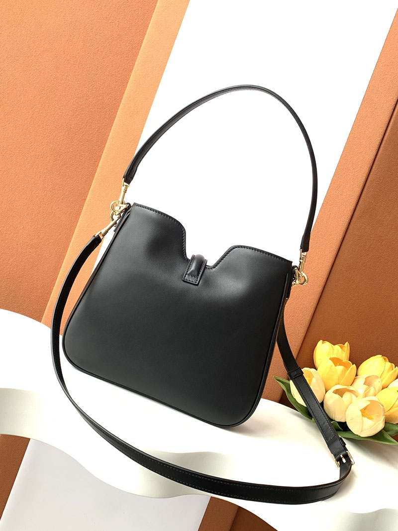 最高級セリーヌスーパーコピー CELINE スモール カミーユ 16(セーズ)ソフト バッグ ブラック 120693FX9.38NO セリーヌ バッグ 人気 - 画像 (8)