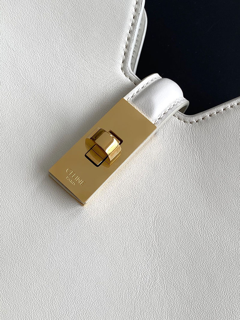 最高級セリーヌスーパーコピー CELINE スモール カミーユ 16(セーズ)ソフト バッグ ライス 120693FX9.01RC セリーヌ バッグ アウトレット - 画像 (6)