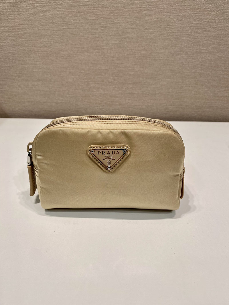 最高級プラダスーパーコピー PRADA マイクロ Re-Nylon ポーチ サンドベージュ 1ND339_R067_F0F24 プラダ ポーチ 公式 - 画像 (9)