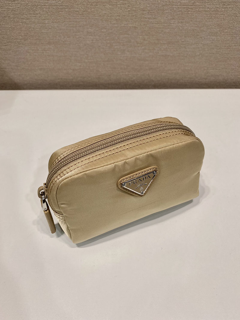 最高級プラダスーパーコピー PRADA マイクロ Re-Nylon ポーチ サンドベージュ 1ND339_R067_F0F24 プラダ ポーチ 公式 - 画像 (7)