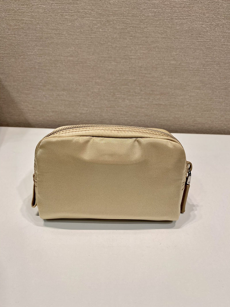 最高級プラダスーパーコピー PRADA マイクロ Re-Nylon ポーチ サンドベージュ 1ND339_R067_F0F24 プラダ ポーチ 公式 - 画像 (6)