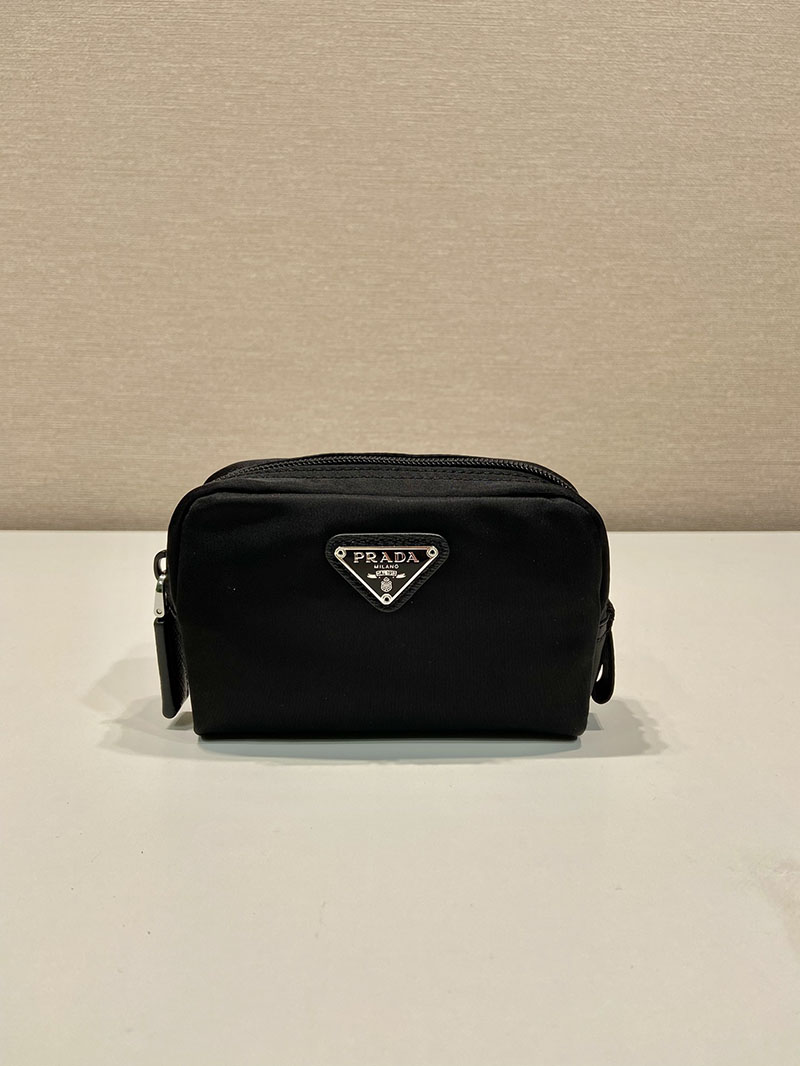 最高級プラダスーパーコピー PRADA マイクロ Re-Nylon ポーチ ブラック 1ND339_R067_F0002 プラダ ナイロン ポーチ アウトレット - 画像 (9)