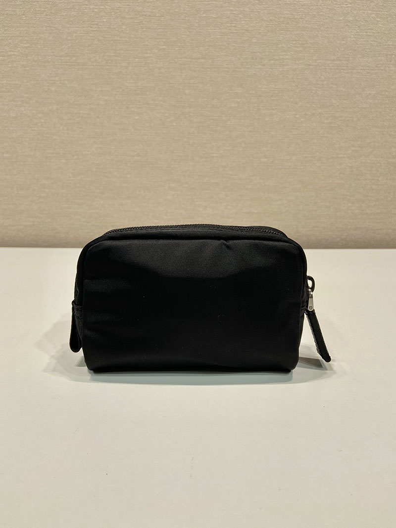 最高級プラダスーパーコピー PRADA マイクロ Re-Nylon ポーチ ブラック 1ND339_R067_F0002 プラダ ナイロン ポーチ アウトレット - 画像 (6)