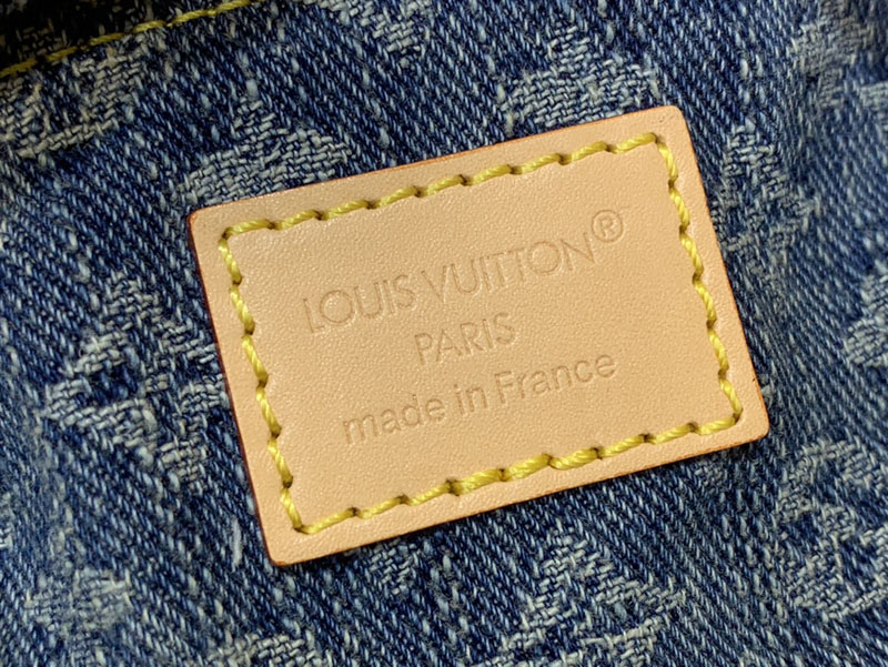 ルイヴィトン ショルダーバッグ 新作 Louis Vuitton モノグラム・デニム ナノ・ノエ M83043 ヴィトン デニム バッグ 新作 - 画像 (3)