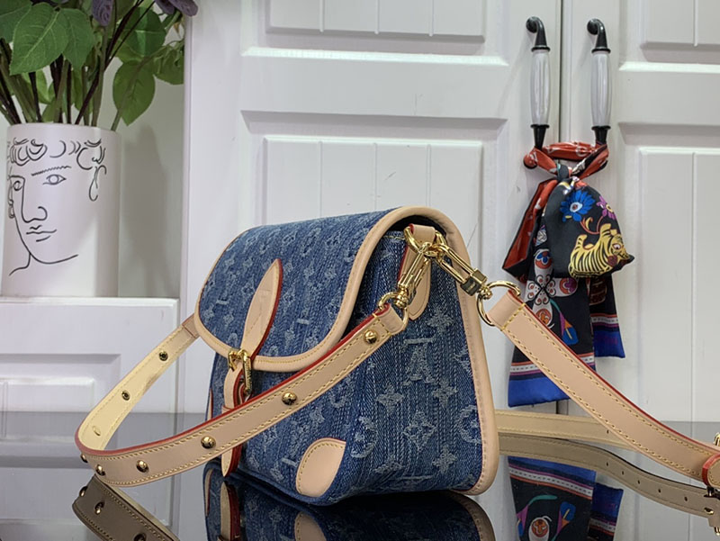 ルイヴィトン ショルダーバッグ 新作 Louis Vuitton モノグラム・デニム ディアヌ M13070 ヴィトン デニム バッグ 新作 - 画像 (9)