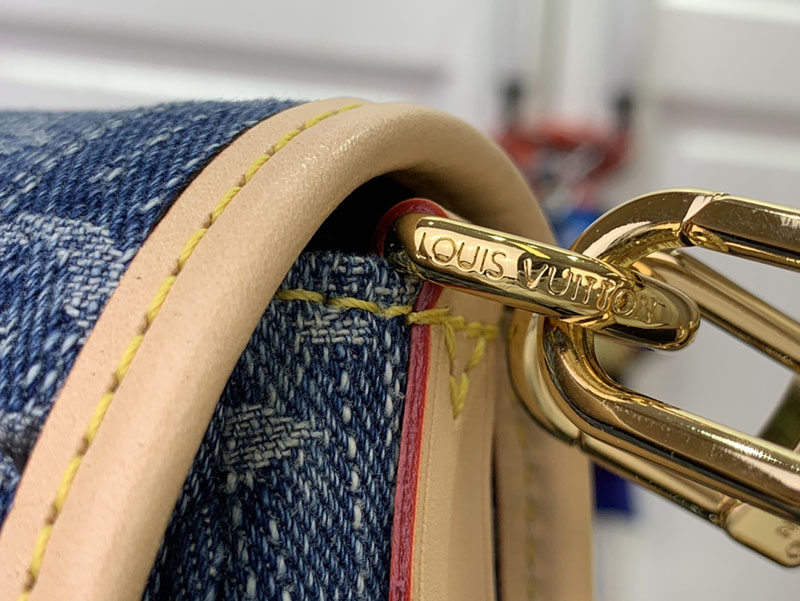 ルイヴィトン ショルダーバッグ 新作 Louis Vuitton モノグラム・デニム ディアヌ M13070 ヴィトン デニム バッグ 新作 - 画像 (6)