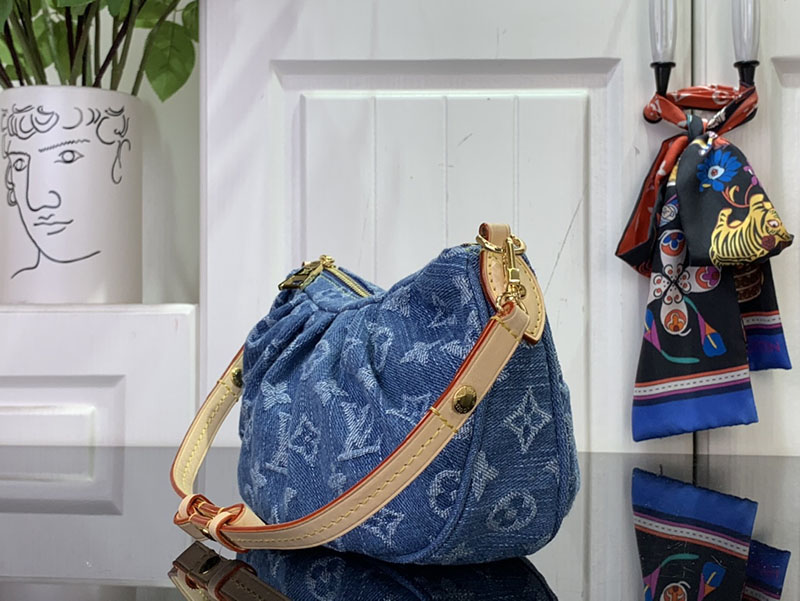 ルイヴィトン ショルダーバッグ 新作 Louis Vuitton モノグラム・デニム ポシェット・バレー M13571 ヴィトン デニム バッグ 新作 - 画像 (9)