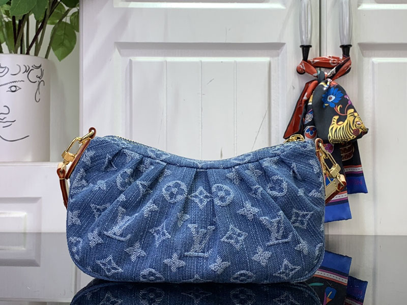 ルイヴィトン ショルダーバッグ 新作 Louis Vuitton モノグラム・デニム ポシェット・バレー M13571 ヴィトン デニム バッグ 新作 - 画像 (8)