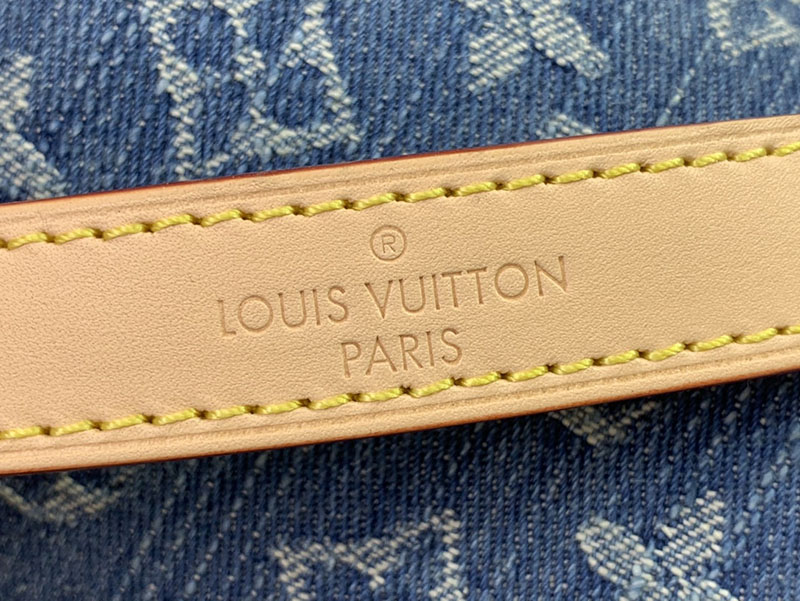 ルイヴィトン ショルダーバッグ 新作 Louis Vuitton ドーフィーヌ・ソフト GM M13319 ヴィトン デニム バッグ 新作 - 画像 (5)