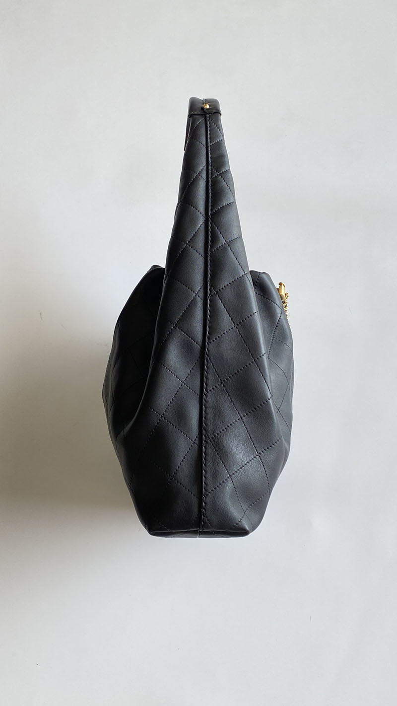 シャネル 新作バッグ H品 CHANEL ラージ ホーボー バッグ ブラック AS5967-B22897-94305 シャネル バッグ 新作 2026 - 画像 (5)