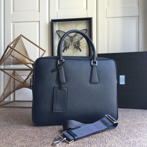 プラダ ビジネス バッグ レザー