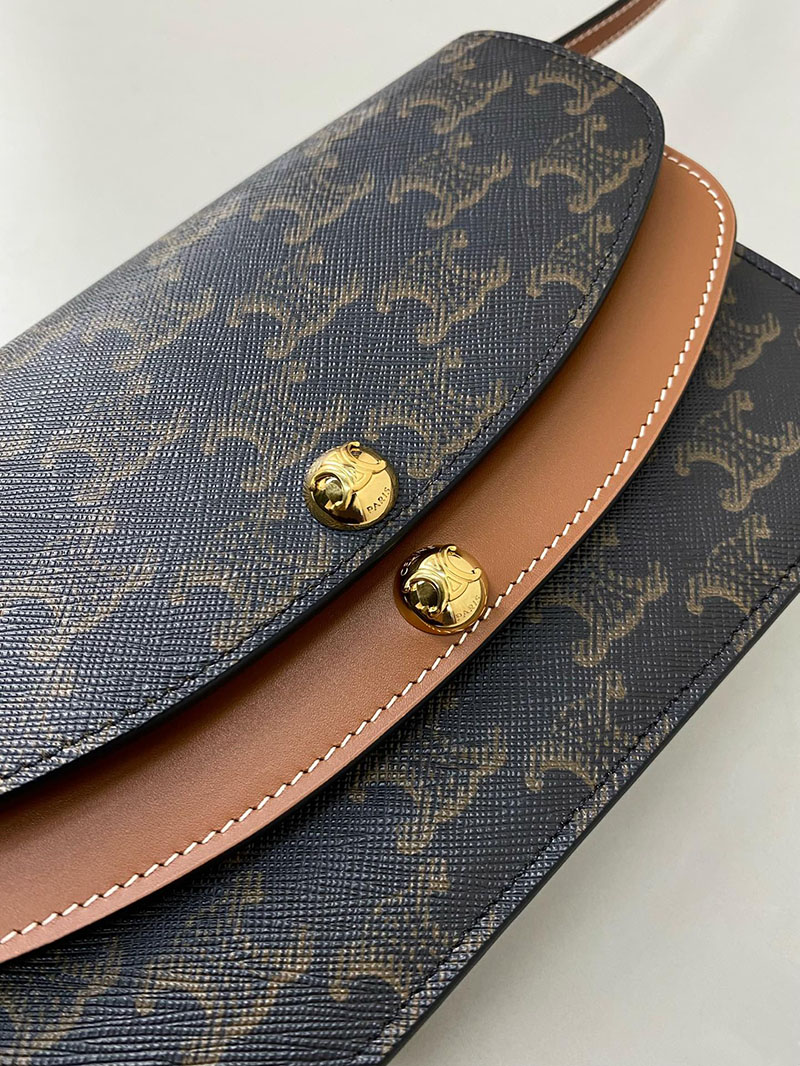 最高級セリーヌスーパーコピー CELINE ストラップ デュオウォレット タン 10P672GVL.04LU セリーヌ バッグ 人気ランキング - 画像 (6)