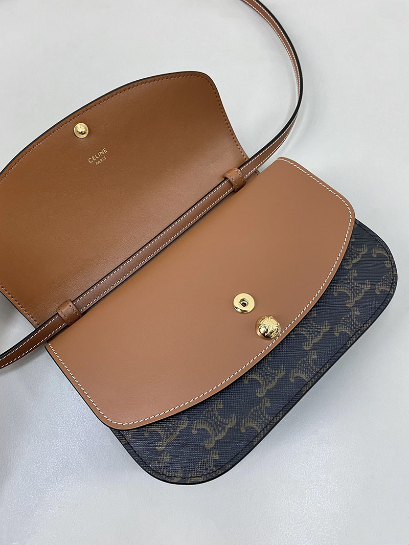最高級セリーヌスーパーコピー CELINE ストラップ デュオウォレット タン 10P672GVL.04LU セリーヌ バッグ 人気ランキング - 画像 (4)