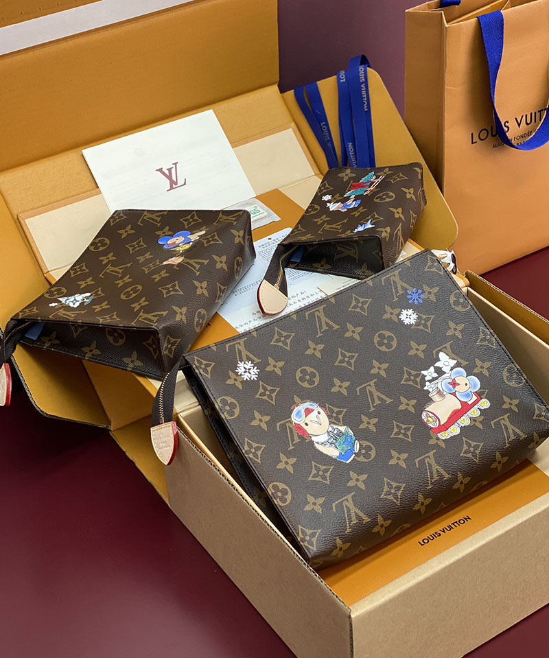 最高級ルイヴィトンスーパーコピー Louis Vuitton トリオ・ポッシュ・トワレ ブラウン M15357 ルイヴィトン ポーチ 人気 - 画像 (11)