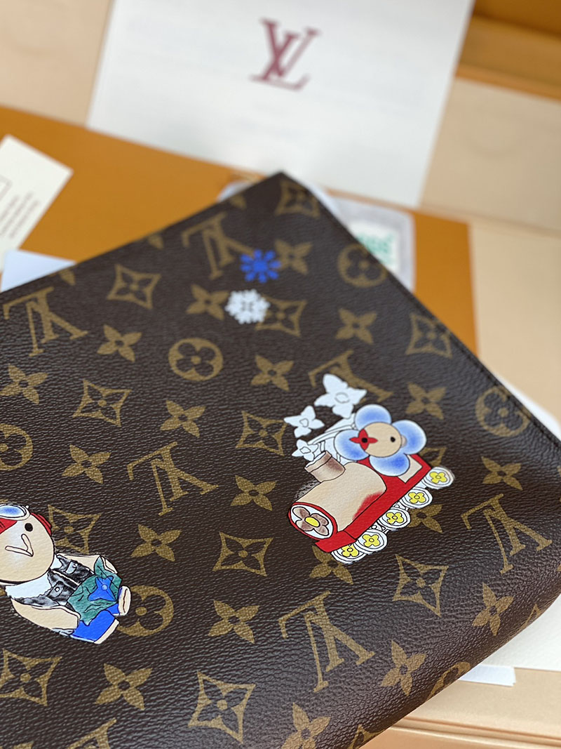 最高級ルイヴィトンスーパーコピー Louis Vuitton トリオ・ポッシュ・トワレ ブラウン M15357 ルイヴィトン ポーチ 人気 - 画像 (8)