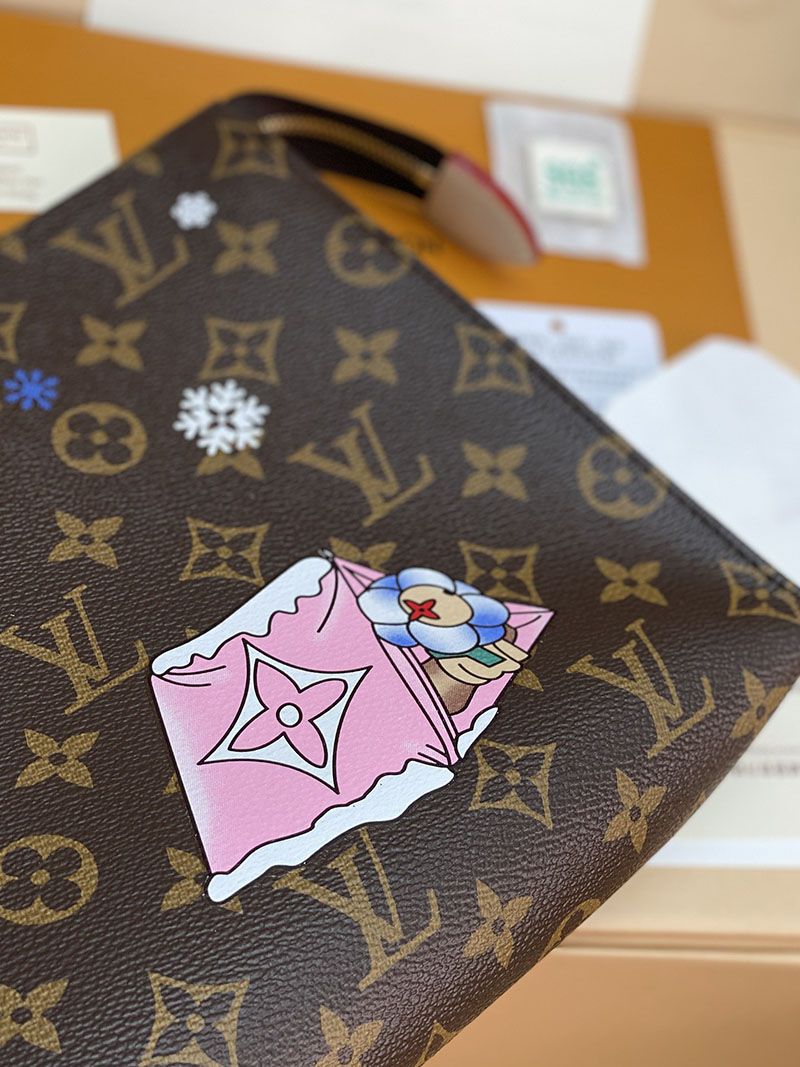 最高級ルイヴィトンスーパーコピー Louis Vuitton トリオ・ポッシュ・トワレ ブラウン M15357 ルイヴィトン ポーチ 人気 - 画像 (4)