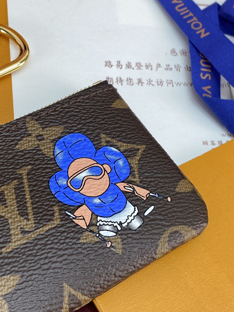 最高級ルイヴィトンスーパーコピー Louis Vuitton カードキーケース ポシェット・クレ M15341 ヴィトン カードケース 財布代わり - 画像 (4)